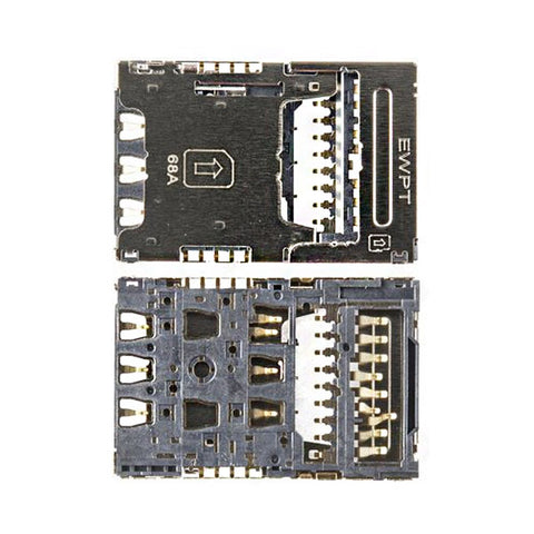 LG K4 (2017)/K8 (2017)/K10 (2017) Simcard reader Connector EAG64909901