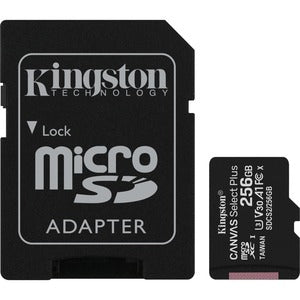Kingston Canvas Select Plus MicroSD Card - 256GB