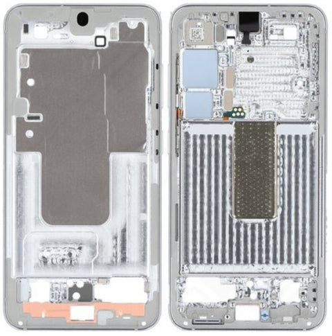 Samsung SM-S911B Galaxy S23 LCD Frame - GH96-15624F - Silver