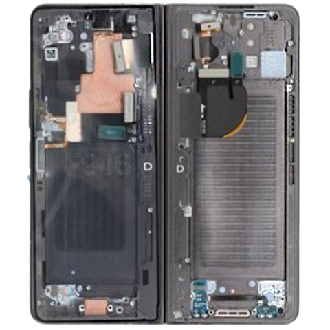 Samsung SM-F946B Galaxy Z Fold 5 LCD Display + Touchscreen + Frame - GH82-31842D/GH82-31843D - Gray