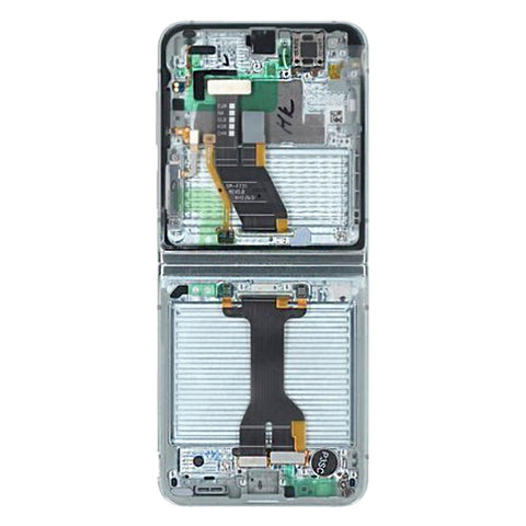 Samsung SM-F731B Galaxy Z Flip 5 LCD Display + Touchscreen + Frame - GH82-31827D/GH82-31828D - (Self-Assembled)  - Mint