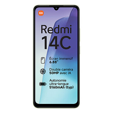 Xiaomi Redmi 14C (2411DRN47C) - 256GB - Green