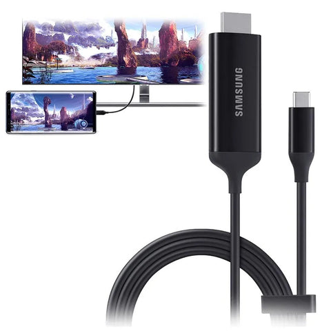 Samsung DeX Type-C to HDMI Cable - EE-I3100FBEGWW - Black