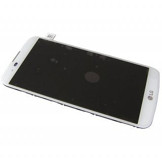 LG K10 (K420N) LCD Display + Touchscreen + Frame ACQ88868303 White