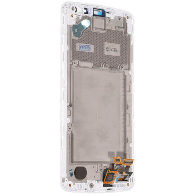 LG L Bello (D311) LCD Display + Touchscreen + Frame  White
