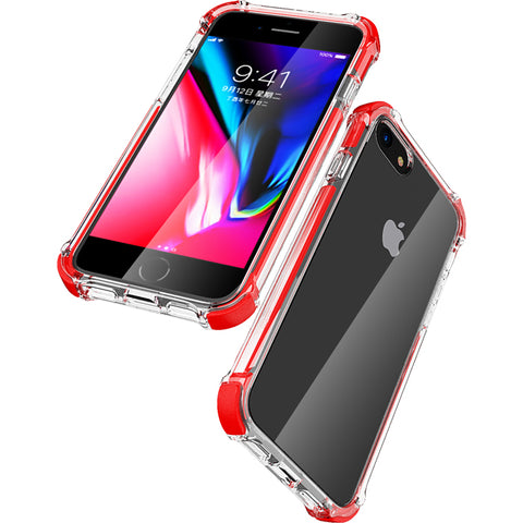 Livon Apple iPhone 7 Plus/iPhone 8 Plus Tactical Armor - Shock Shield - Red