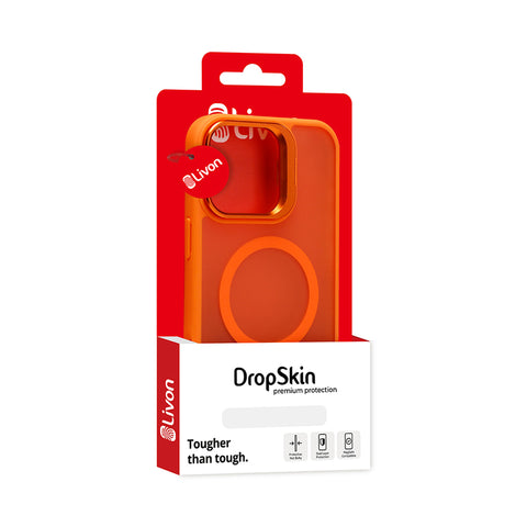 Livon iPhone 15 DropSkin - Orange