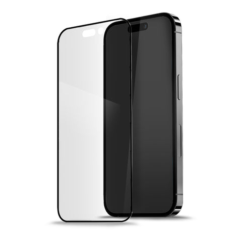 Livon iPhone 14 Pro Tempered Glass - FullyShield - Black