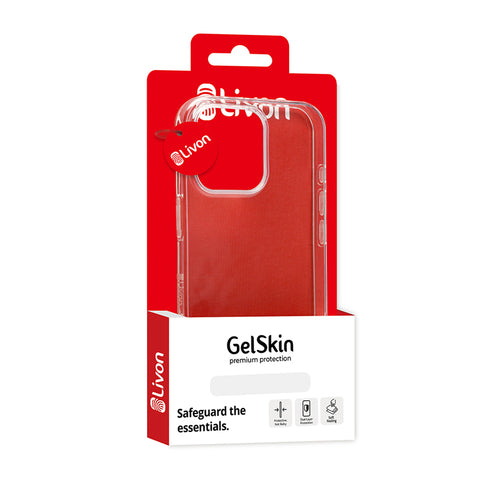 Livon iPhone 16 Pro Gelskin  - Transparant