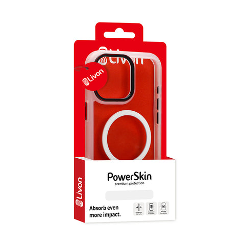 Livon iPhone 16 Plus PowerSkin - Artic White