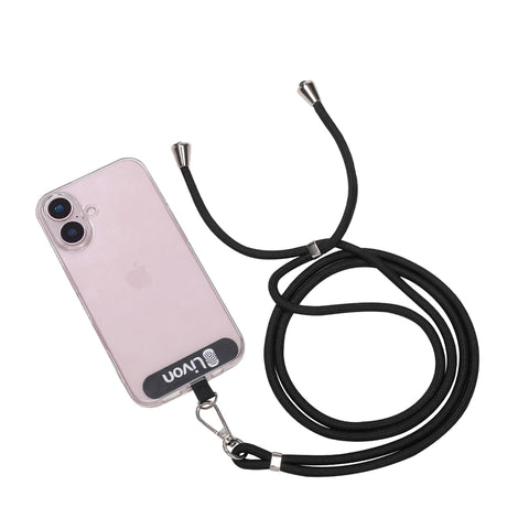 Livon Universal Cord Rope for Smartphones - Black