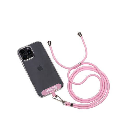 Livon Universal Cord Rope for Smartphones - Pink