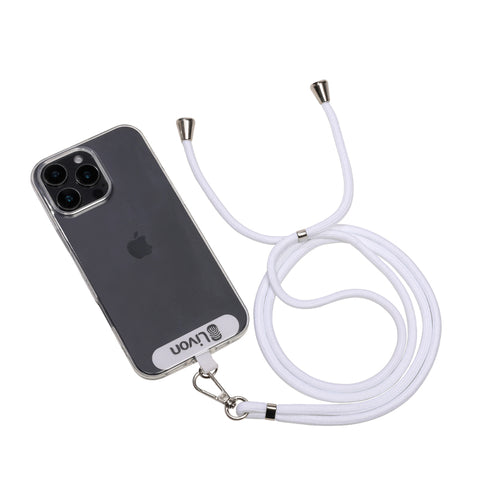 Livon Universal Cord Rope for Smartphones - White