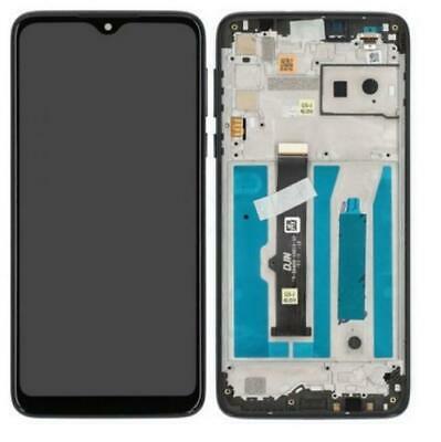 Motorola One Macro (XT2016) LCD Display + Touchscreen + Frame - 5D68C15386/5D68C18174 - Black