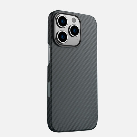 Swissten iPhone 15 Pro MagCarbon Case - 35503005 - Black