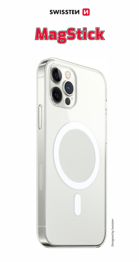 Swissten SM-S938B Galaxy S25 Ultra Magstick Case - 33001734 - For Magsafe Charging - Transparant