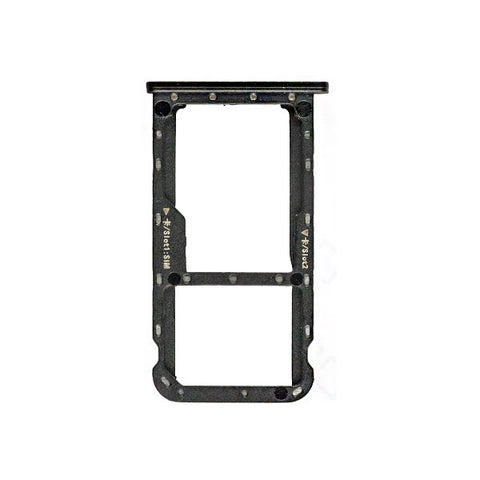 Huawei Mate 10 Lite Simcard Holder + Memorycard Holder 51661HAV Black