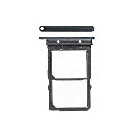 Huawei Mate 20 (HMA-L29) Simcard holder + Memorycard Holder Black