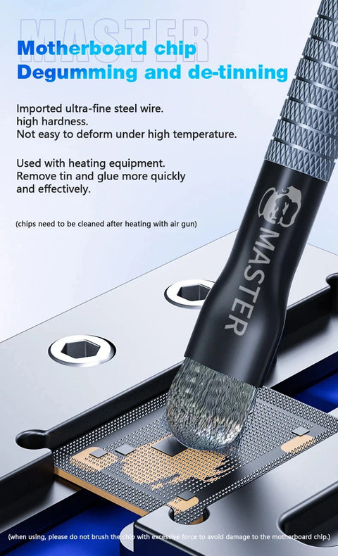 Mechanic Motherboard Chip 2-in-1 Glue Removal Cleaning Brush