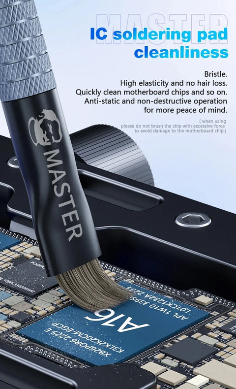 Mechanic Motherboard Chip 2-in-1 Glue Removal Cleaning Brush