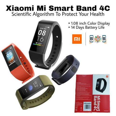 Xiaomi Mi Band 4C - Fitness Tracker - Black