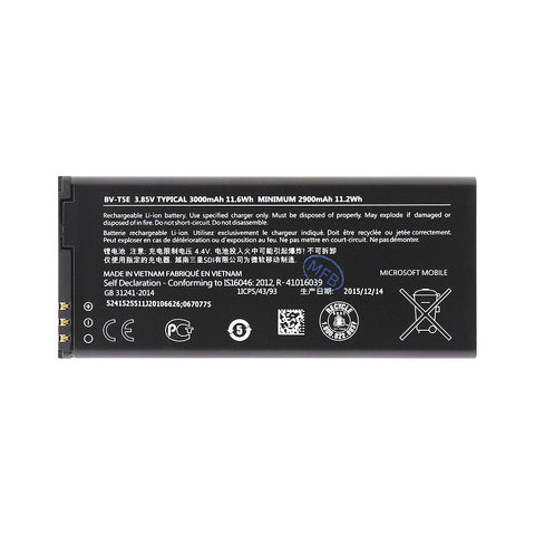 Microsoft Lumia 950 Battery BV-T5E 3000mAh