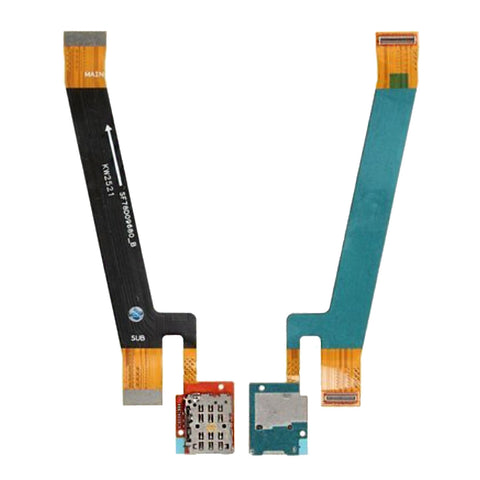 Motorola Moto Edge 20 (XT2143) Simcard Reader Flex Cable - With Motherboard Flex Cable