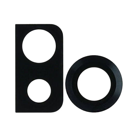 Motorola Moto Edge 30 Ultra (XT2241) Camera Lens - 2pcs one set - Black