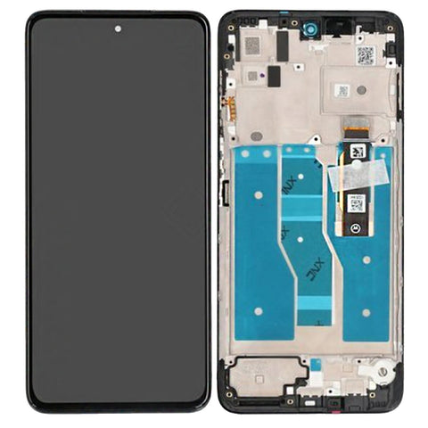 Motorola Moto G52 (XT2221) LCD Display + Touchscreen + Frame - 5D68C20495 - Black