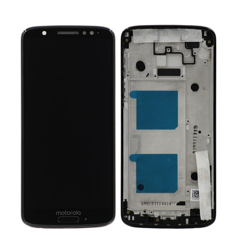 Motorola Moto G6 (XT1925) LCD Display + Touchscreen + Frame - Black
