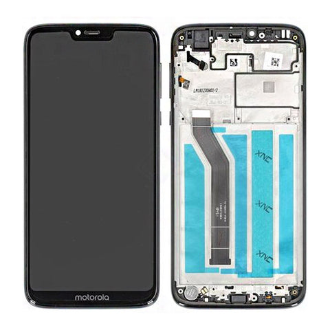 Motorola Moto G7 Power (XT1955) LCD Display + Touchscreen + Frame 5D68C13152 Black