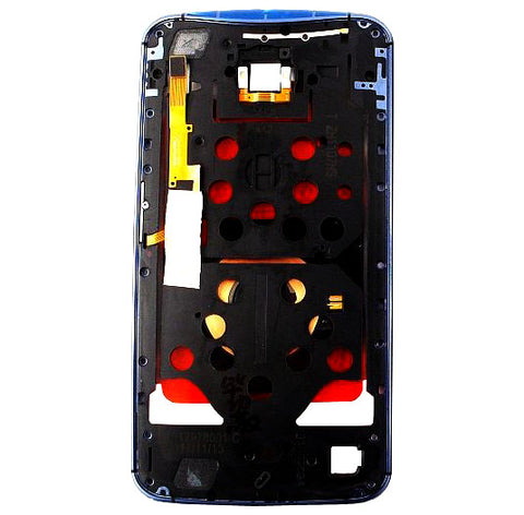 Motorola Nexus 6 (XT1100) Midframe With Main Flex Power/Volume Cable Black