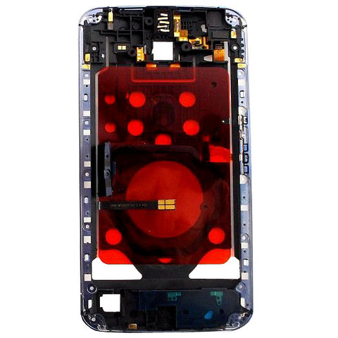 Motorola Nexus 6 (XT1100) Midframe With Main Flex Power/Volume Cable Black