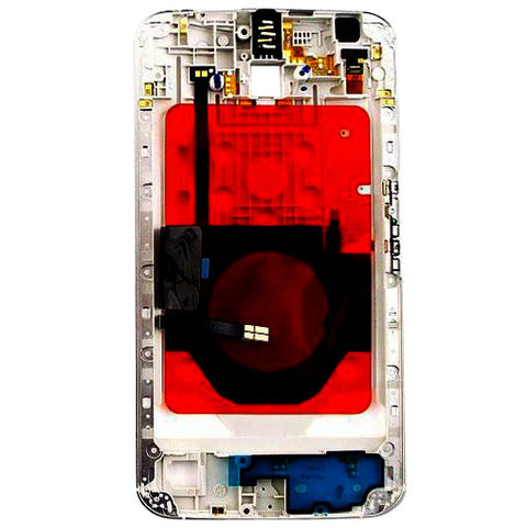 Motorola Nexus 6 (XT1100) Midframe With Main Flex Power/Volume Cable White