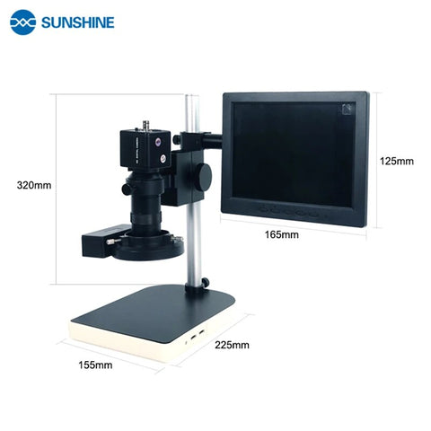 Sunshine MS8E-01 Pro Electron Microscope With Monitor