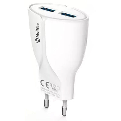 Multiline Thuis lader met Lightning USB kabel  Dual USB Poort