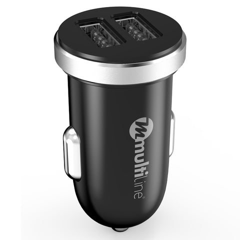 Multiline Powerkit 2.4A/2.1A - Car + Travel Charger incl. Micro USB Cable