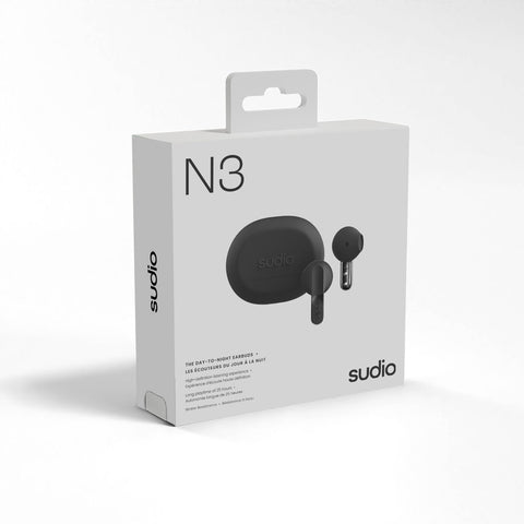 Sudio N3 In-Ear Headset - 7350071380161 - Black