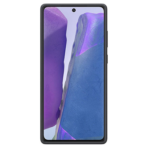 Samsung SM-N980F Galaxy Note 20/SM-N981F Galaxy Note 20 5G Silicone Cover - EF-PN980TBEGEU - Black
