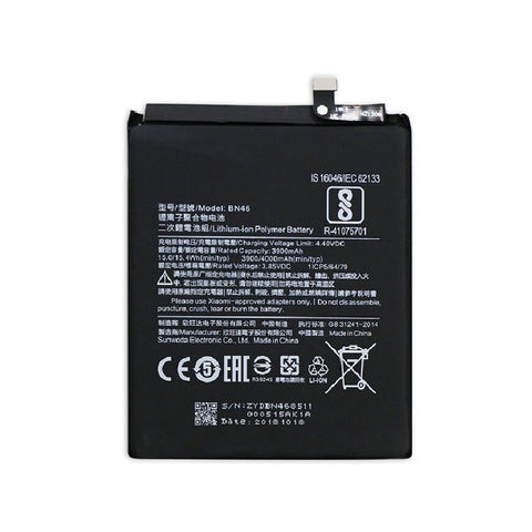 Xiaomi Redmi 7 (M1810F6LG)/Redmi Note 8T (M1908C3XG)/Redmi Note 8 (M1908C3JH) Battery - BN46 4000 mAh