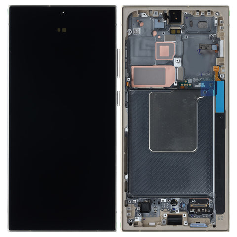 Samsung SM-S928B Galaxy S24 Ultra LCD Display + Touchscreen + Frame - GH82-33396C - (Self-Assembled)  - Yellow