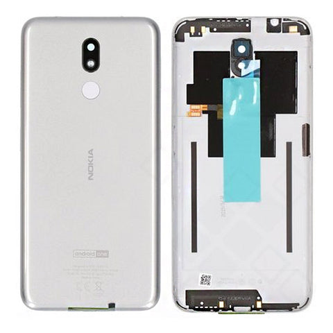 Nokia 3.2 (TA-1154/ TA-1156/ TA-1159/ TA-1161/ TA-1164) Backcover 712601009771 Steel