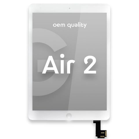 Apple iPad Air 2 LCD Display + Touchscreen Full OEM White