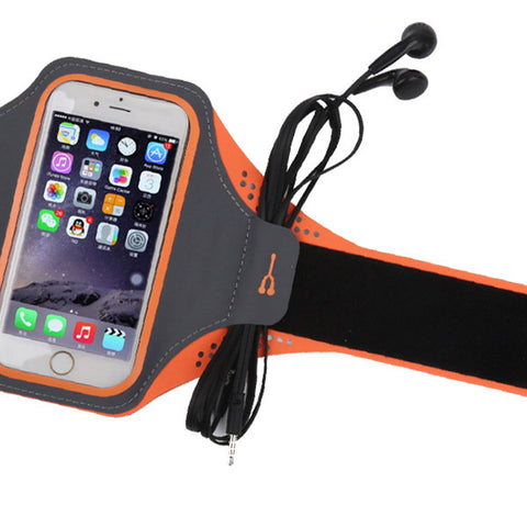 Universal Ultra Thin - Sport Waterproof Arm Band - 5.5" / 6.0" - Black