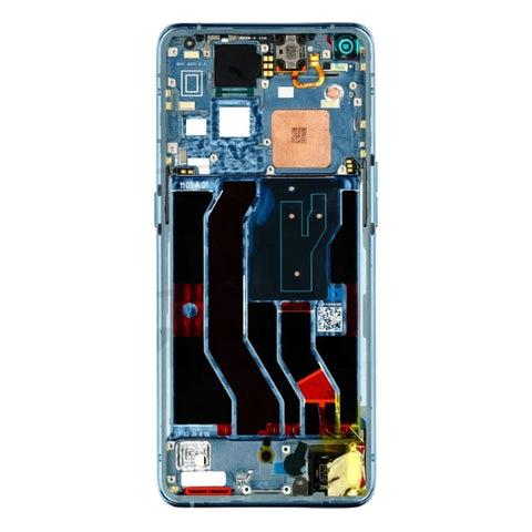 Oppo Find X3 Pro (CPH2173) LCD Display + Touchscreen + Frame - 4906613 - Blue