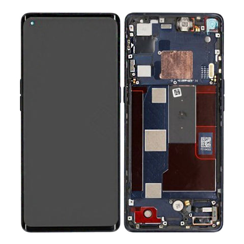 Oppo Find X2 Neo (CPH2009) LCD Display + Touchscreen + Frame - 4904017 - Black