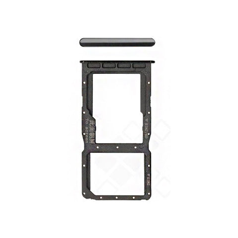 Huawei P30 Lite (MAR-LX1M) Simcard holder + Memorycard Holder 51661LWL Black