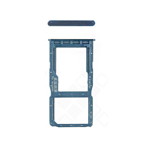 Huawei P30 Lite (MAR-LX1M) Simcard holder + Memorycard Holder 51661LWN/51661NAN Blue