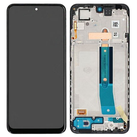 Xiaomi Poco M4 Pro 4G (MZB0B5VIN)/Redmi Note 11S 4G (2201117SG)/Redmi Note 12S (2303CRA44A) LCD Display + Touchscreen + Frame - 5600010K7P00 - Black