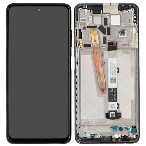Xiaomi Poco X3 Pro (M2102J20SG) LCD Display + Touchscreen + Frame - 560002J20S00 - Black